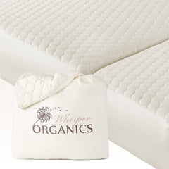 Organic Cotton Quilted Mattress Pad Protector