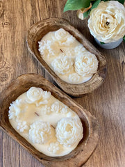 Botanical Garden Dough Bowl Candle | Two Styles