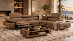 Tudor Modern Coffee Table in Walnut