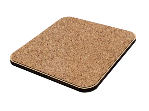 American Flag Wooden Cork Coasters Gift Set of 4 by Nature Wonders - 85099C-S4
