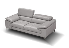 Liam Premium Leather Loveseat