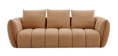 Luxury Chenille Lennox Sofa – Modern Deep Seat Living Room Couch with Plush Pillows