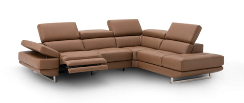 Annalaise Italian Leather Sectional
