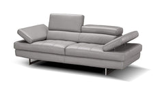 Aurora Premium Leather Loveseat